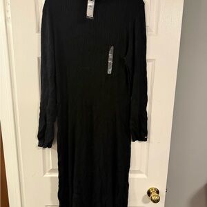 Tommy Hilfiger Black Long Sleeve Dress